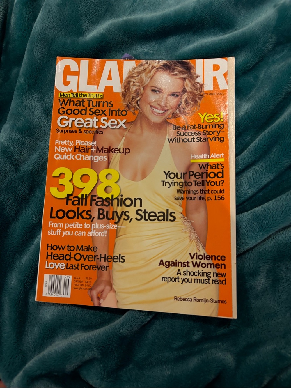 Y2K Glamour Magazine - September 2001